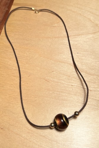 Collana perle vetro - di, in