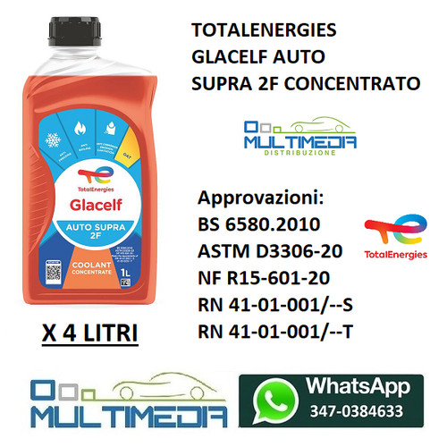 Litri antigelo rosso - 4,