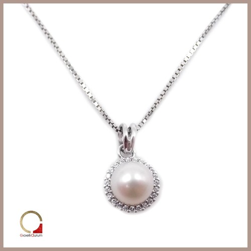 Collana argento 925 con - in,