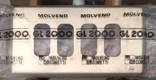 Placca posti oro molveno - placca,