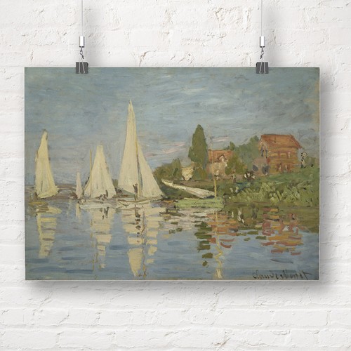 Claude monet regata - regata, ad