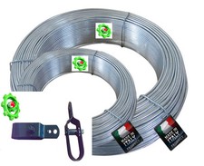 FILO ZINCATO A CALDO LEGATURA E TENSIONE RETE MM 2.7 100 MT + 4 TENDIFILO 