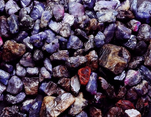 Tanzanite naturale grezzo - tanzanite,