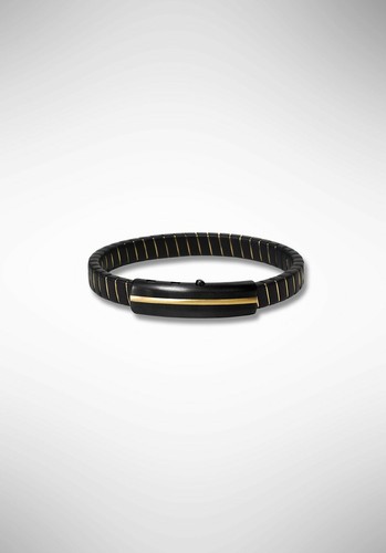 Bracciale borsari caucciù - bracciale, in