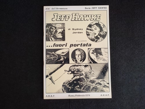 Jeff hawke fuori - portata, ed
