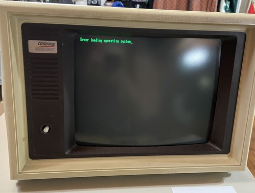 Monitor vintage compaq deskpro - monitor,