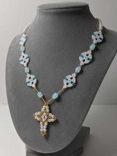 Collana artigianale perle - artigianale,