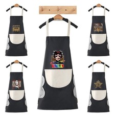 Grembiule Leopardato Unisex Adulto Cucina Cottura Cucina BBQ Catering Chef Grembiule