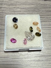 lotto pietre preziose zaffiro zirconie cubiche spinello naturale zircone