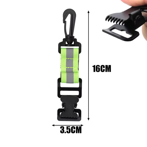 Moschettone con clip - con,