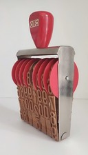 Grande timbro numeratore marca