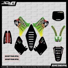 Kit Grafiche adesivi in crystal per KAWASAKI  KX 125 1996 1997 1998 