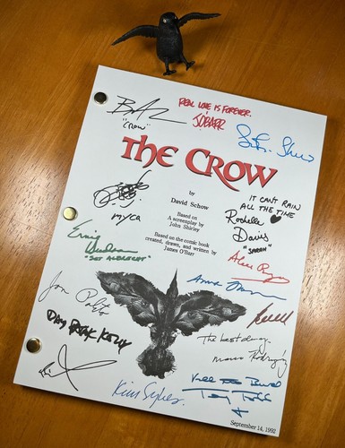 The crow script firmato - crow,