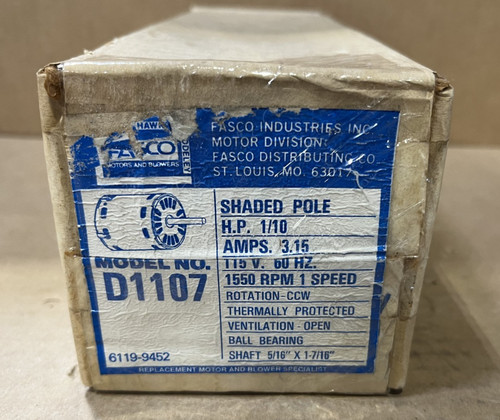 Fasco d1107 motore palo - fasco,