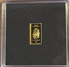 Gambia 2025 lion gold - lion's,