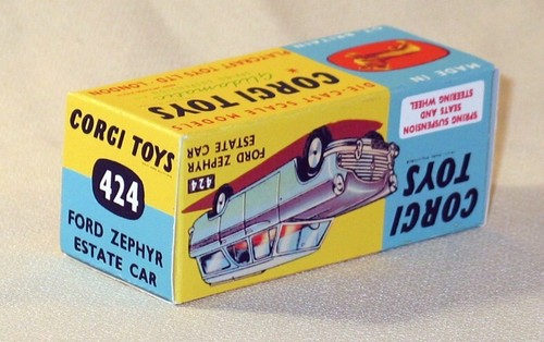 Corgi toys boite repro vide - boite,