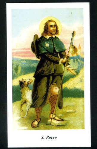 Santino holy card image - holy,