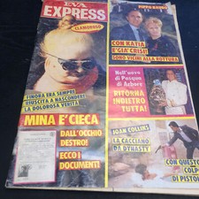 EVA EXPRESS  del 1988 MINA PAOLO MALDINI SIMON LE BON RANIERI ZANICCHI PIQUET
