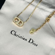 Collana christian dior logo - collana,