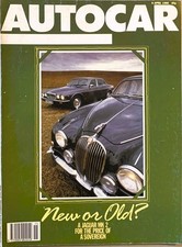 AUTOCAR MAGAZINE 09-APR-86 - Jetta GT, Peugeot 205 GTi Cheetah, Jaguar Sovereign