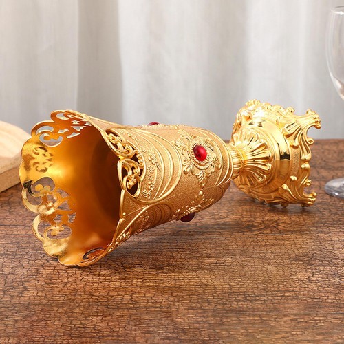Vaso fiori dorato - vaso,