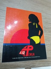 Raro adesivo costumi - costumi, perla