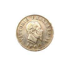 50 Centesimi 1862 N Regno