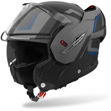 CASCO MODULARE AIROH MATHISSE II 2 22.06 GENIUS BLU MATT RIBALTABILE 180° TG L