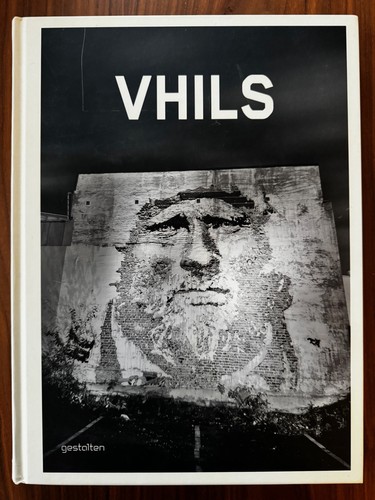 Vhils monograph book signed - book,