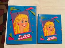 2 Barbie Ring Binders Small