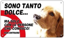 CARTELLO SEGNALETICO - Attenti