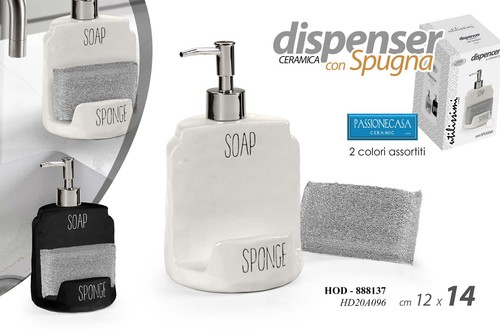 Dispenser dosatore sapone