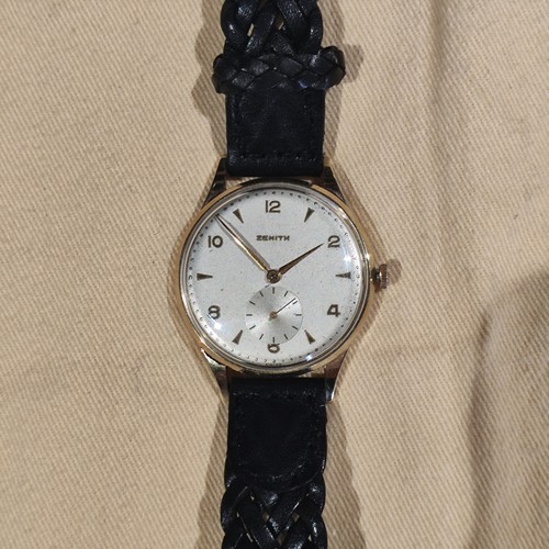 Zenith vintage 18k - gold,