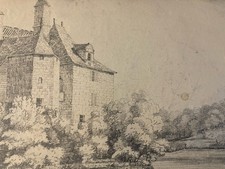 Grande Disegno XIX 1850 Matita