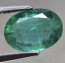 SMERALDO NATURALE OVALE CT. 1,75 IN BLISTER SIGILLATO