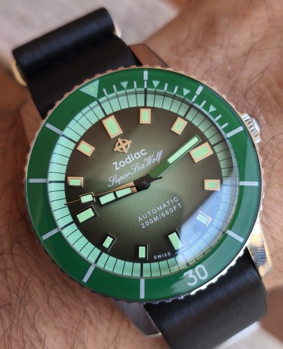 Orologio zodiac super sea wolf - zodiac,
