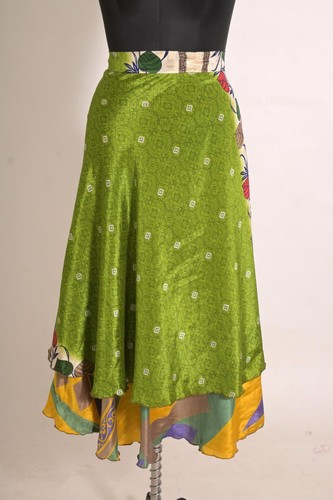 Gonna vintage arte - , seta