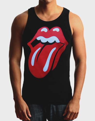 Canotta rolling stone - rolling, classic