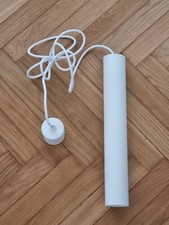 2 x Lampada a sospensione per isola o penisola cucina - Bianca, cilindrica