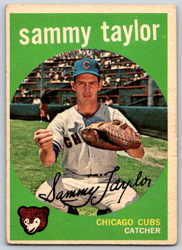 1959 topps sammy - taylor, #193