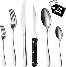 Set Posate Da 72 Pezzi Con