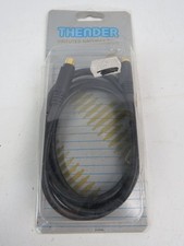 THENDER 16-310 cavo di connessione SVHS to SVHS doppio mini DIN 4 pin oro 1.2 mt