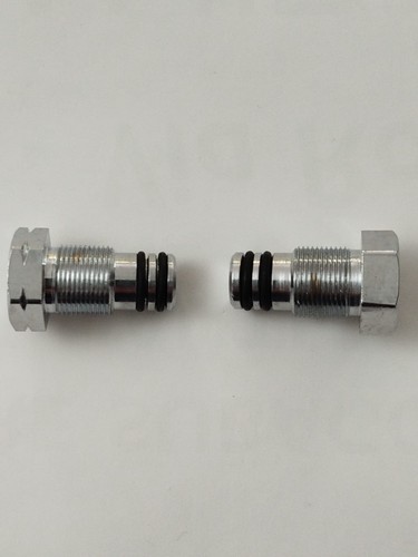 Coppia tappi per bombola sub