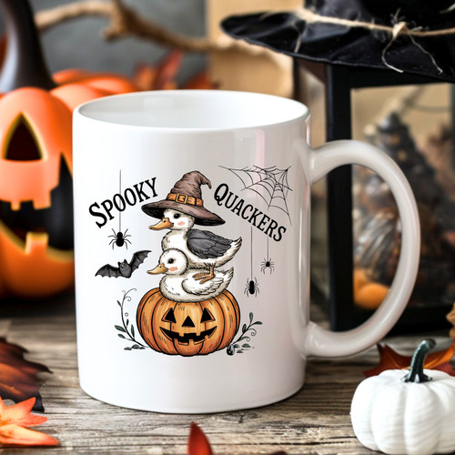 Spooky quackers halloween - spooky,