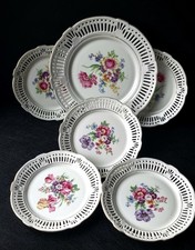 Servizio vintage con 6 piatti