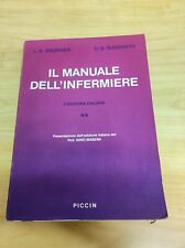 LIBRO IL MANUALE DELL' INFERMIERE PICCIN