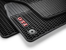 Set tappetini VW Golf 7 GTI R tappetini originali per tutte le stagioni tuning 4 pezzi nero rosso
