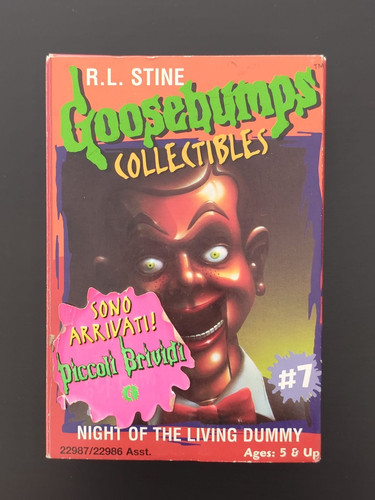 Goosebumps collectibles - goosebumps,