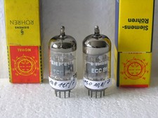 Tubo ECC81 Siemens Monaco ≠ Coppia Röhre