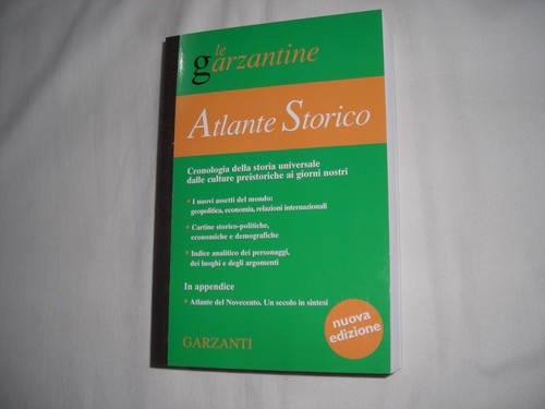 Atlante storico cronologia - storico.,
